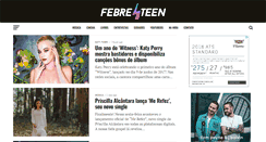 Desktop Screenshot of febreteen.com.br