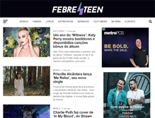 Tablet Screenshot of febreteen.com.br
